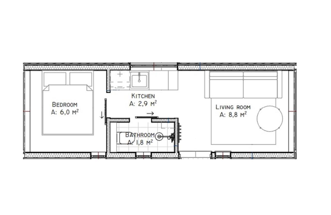 Tinyhouse Heimatglueck Villa Bad Berleburg Dış mekan fotoğraf